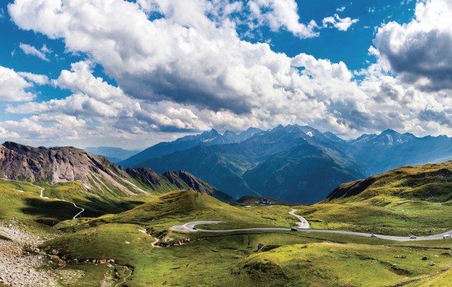 Blick auf die Großglockner Hochalpenstraße © Shutterstock.com