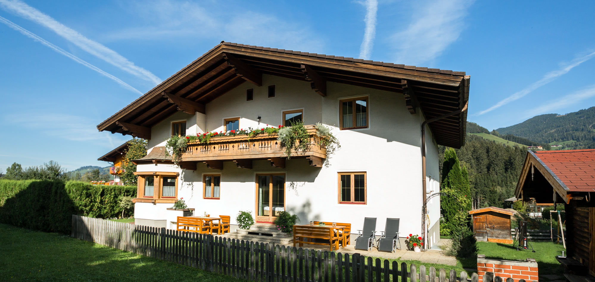 Appartements Das Bergzeit in Wagrain im Sommer