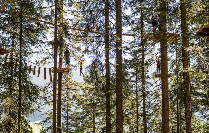 Hochseilgarten © Wagrain-Kleinarl Tourismus
